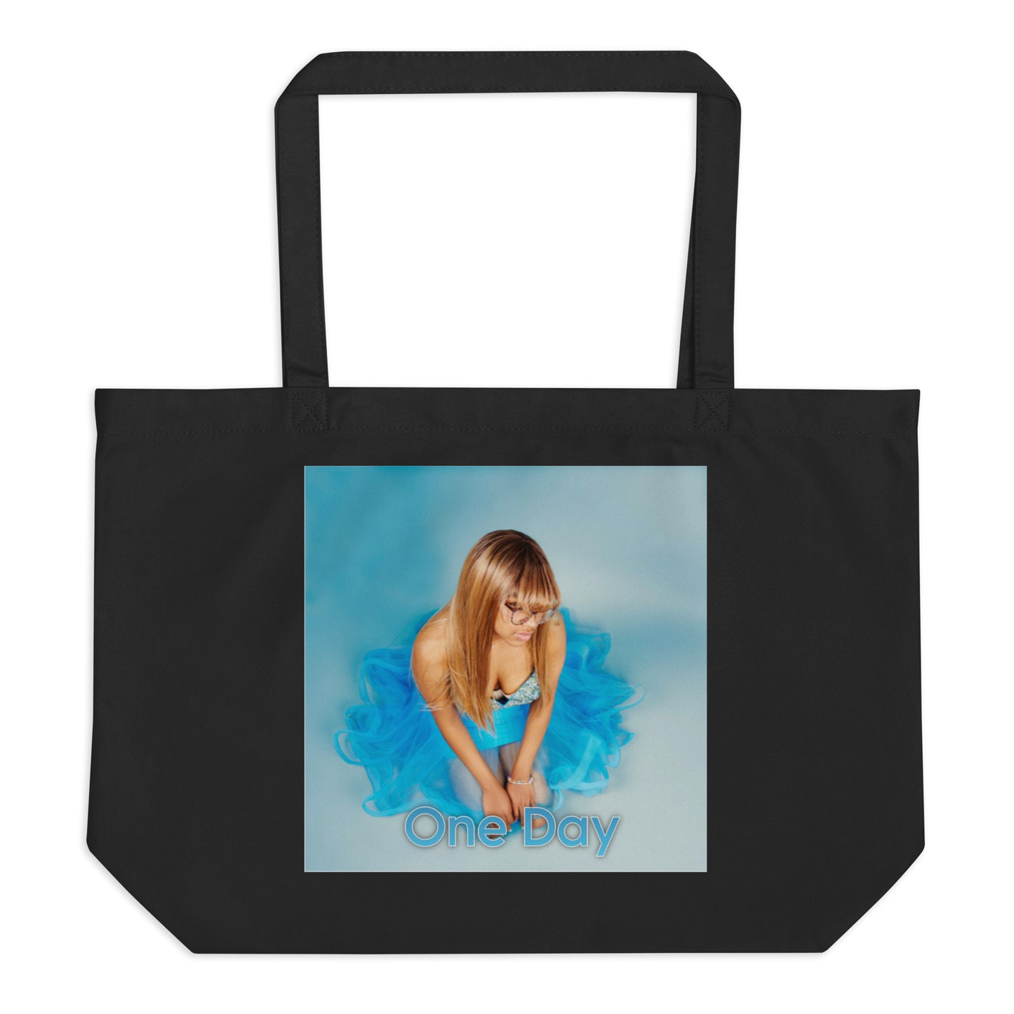 Large organic tote bag