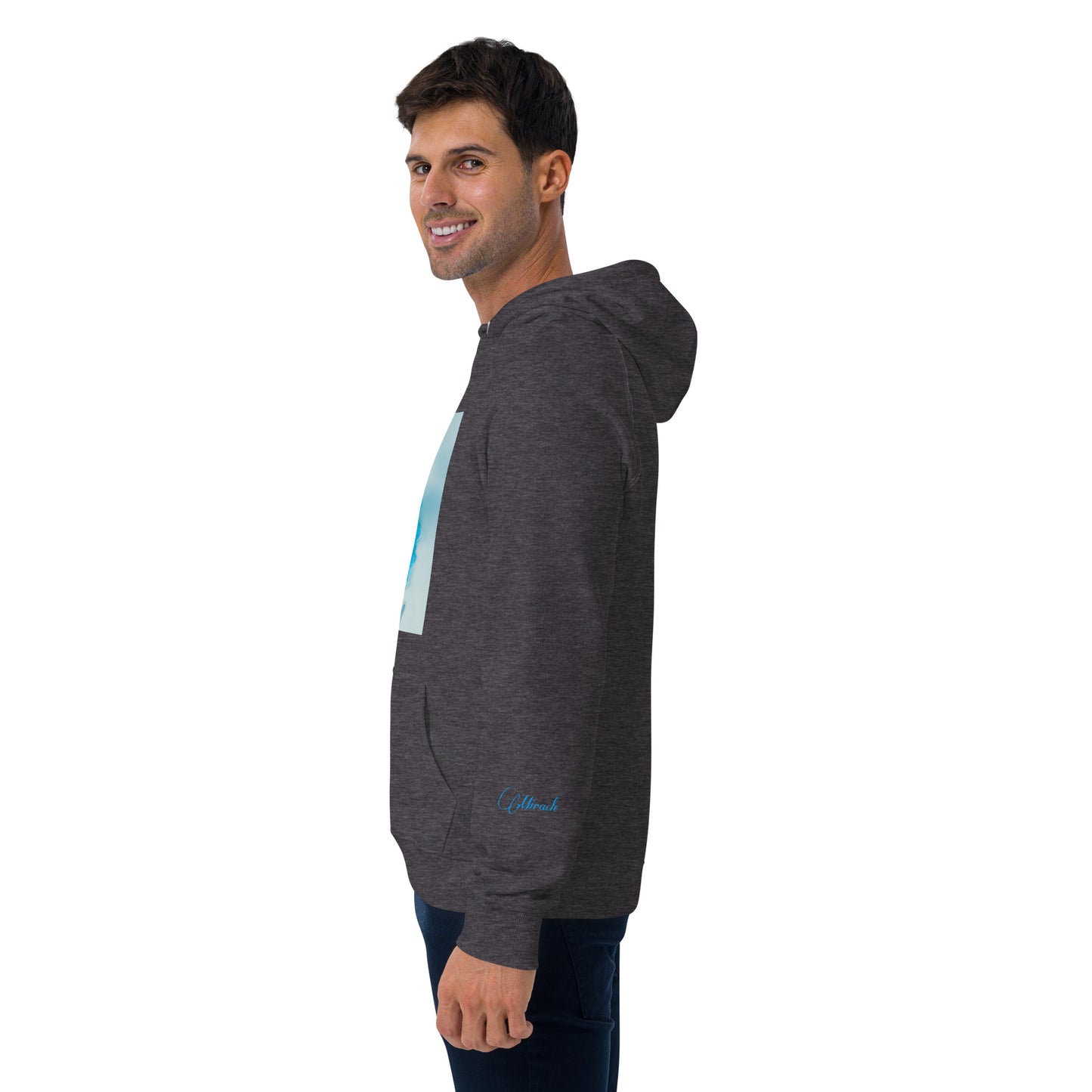 Unisex eco raglan hoodie