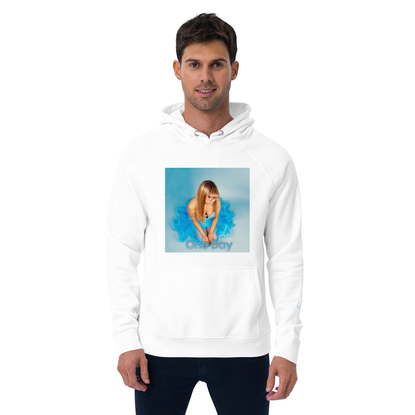 Unisex eco raglan hoodie